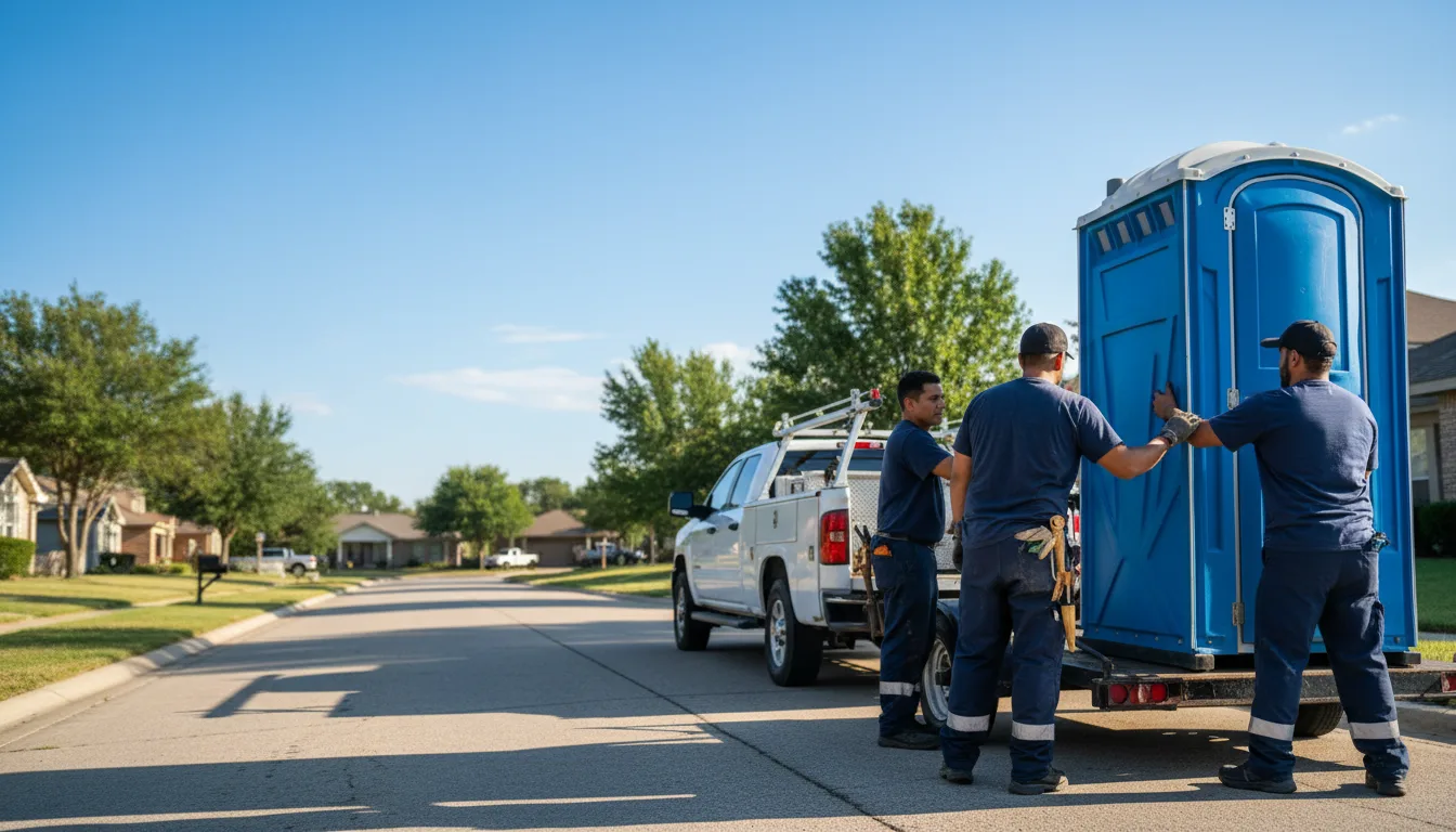 Portable Toilet Rental in Lizella, GA near me